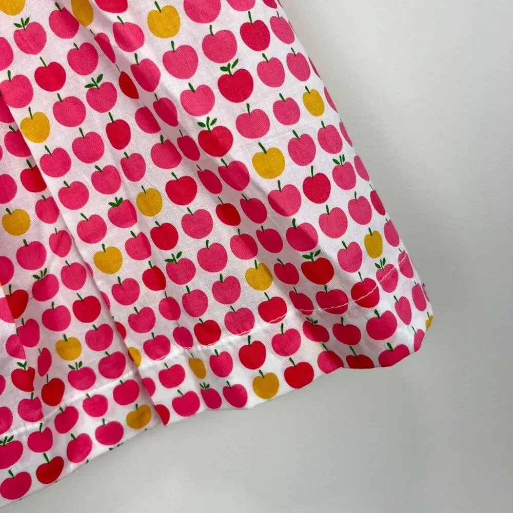 Prim & Proper Girls Collared Apple Dress 18 Months NWT - Picture 4 of 8